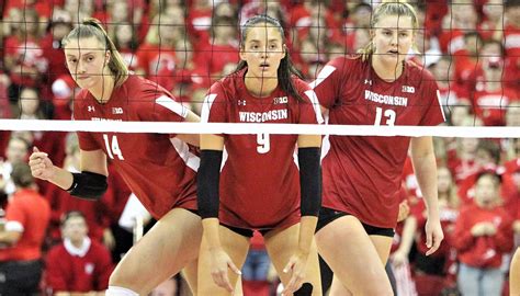 wisconsin volleyball team leaked|Police investigate after private photos and video of University of ...